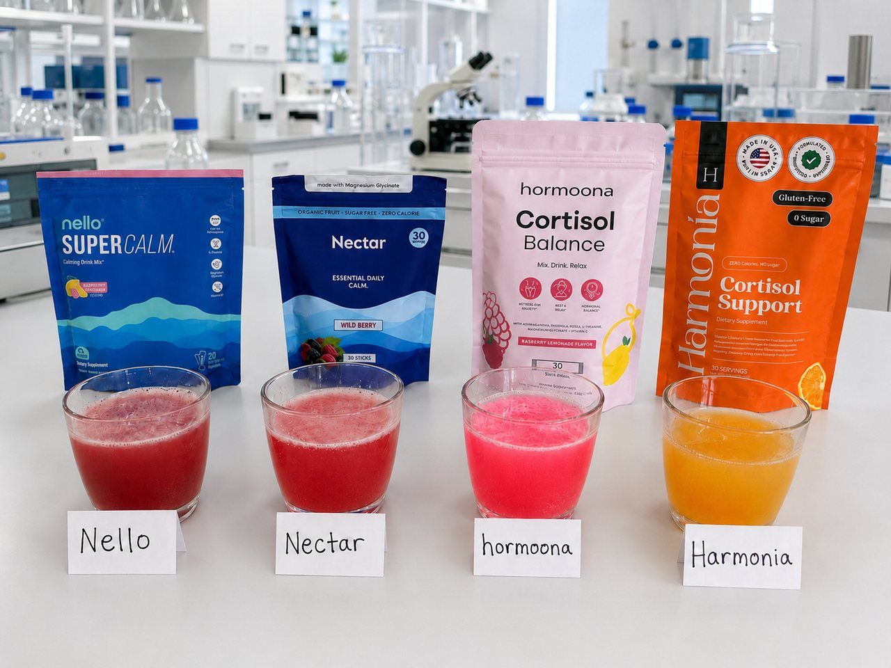 Five cortisol supplements compared side by side